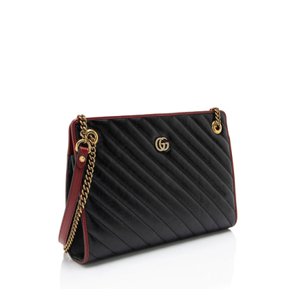 Gucci Matelasse Leather Torchon GG Marmont Chain Tote Rovelle Bags