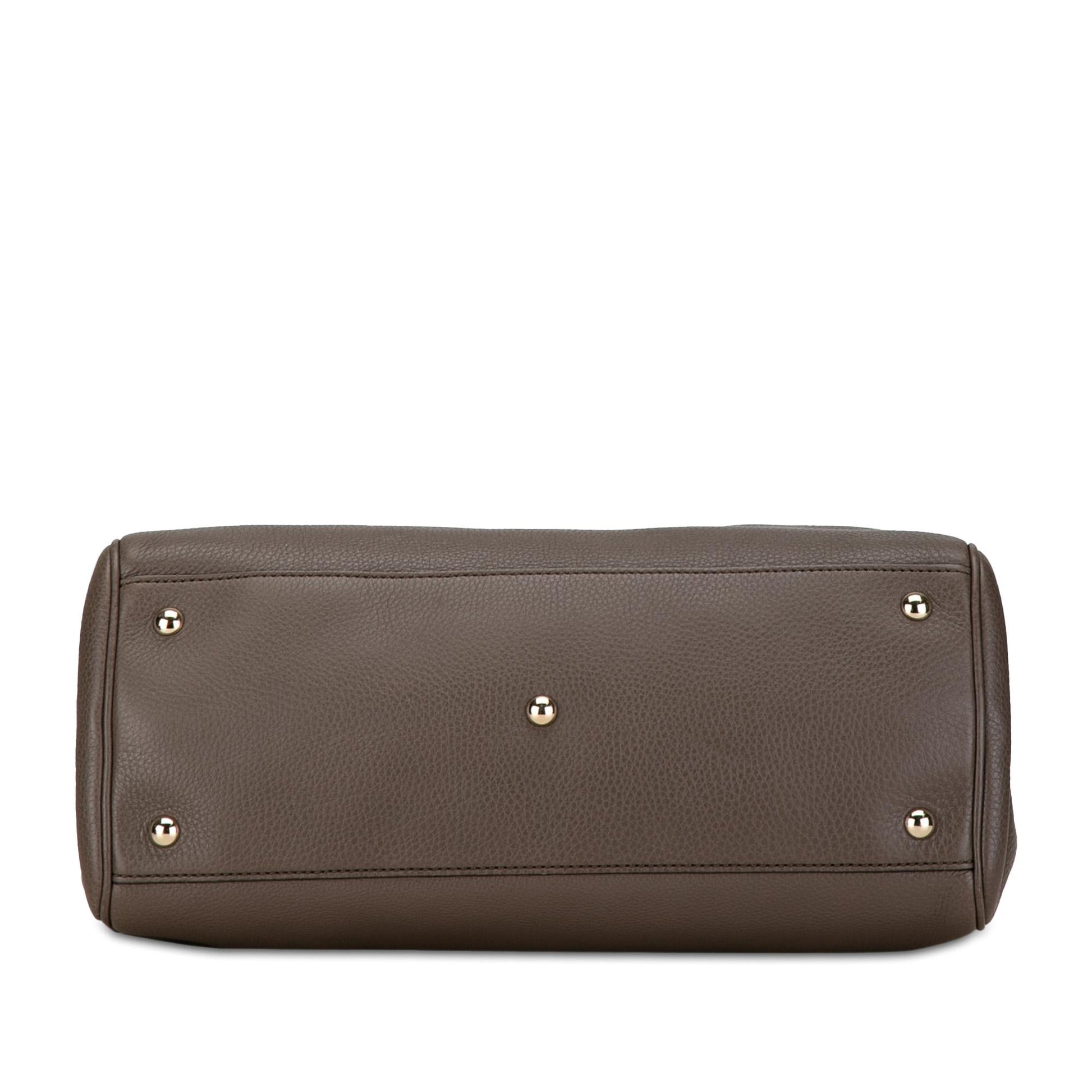 Gucci Medium Bamboo Shopper Satchel (SHG-MSpvCF) Rovelle Bags