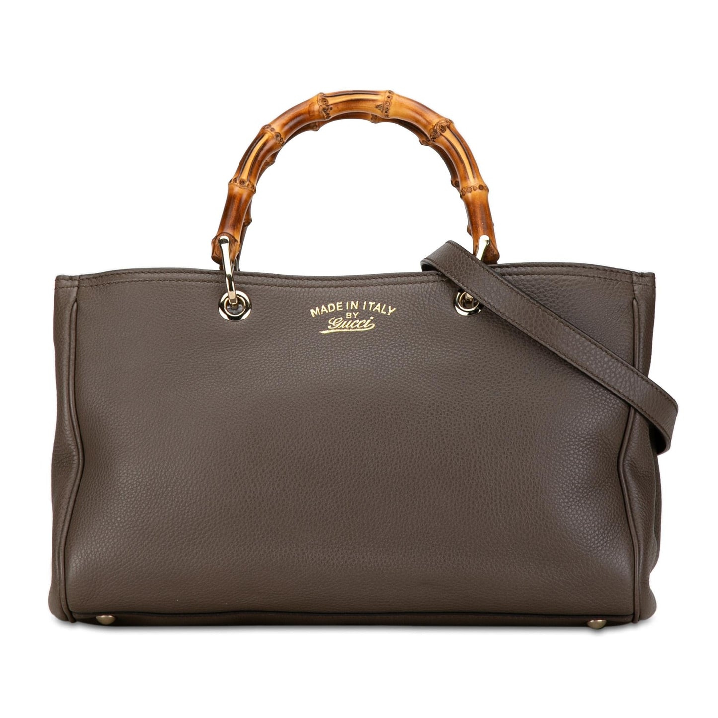 Gucci Medium Bamboo Shopper Satchel (SHG-MSpvCF) Rovelle Bags