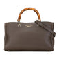 Gucci Medium Bamboo Shopper Satchel (SHG-MSpvCF) Rovelle Bags