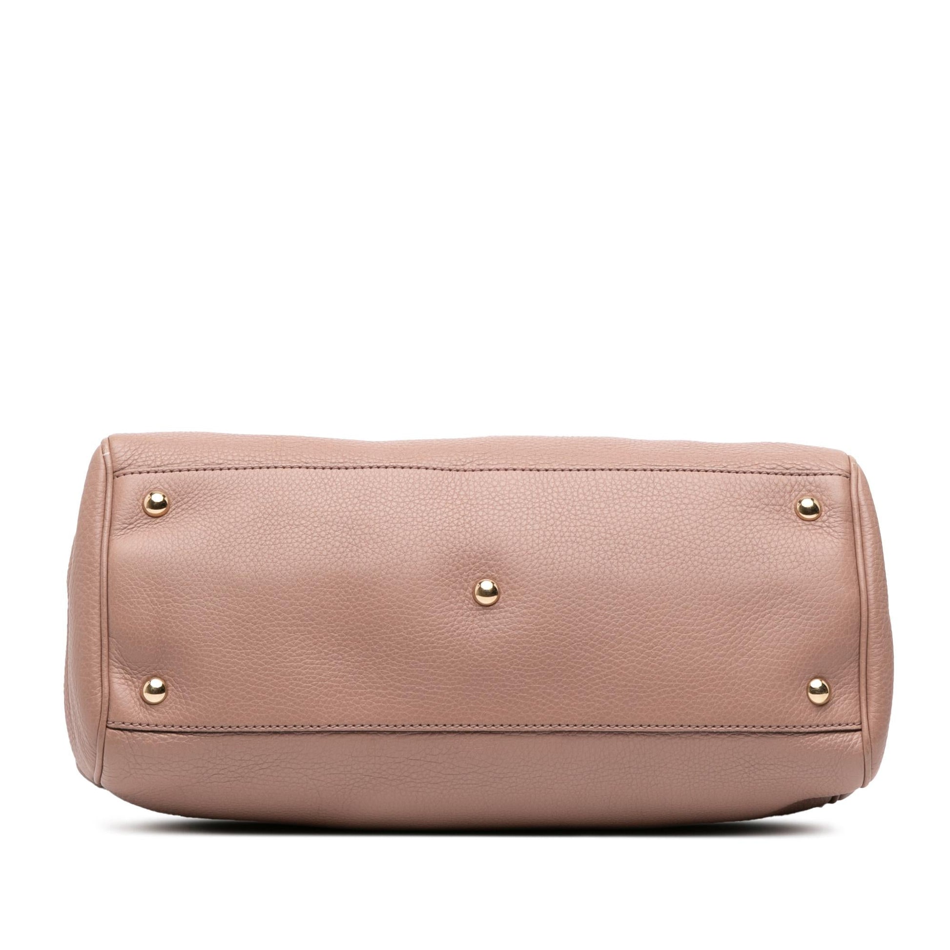 Gucci Medium Calfskin Bamboo Shopper Satchel Rovelle Bags