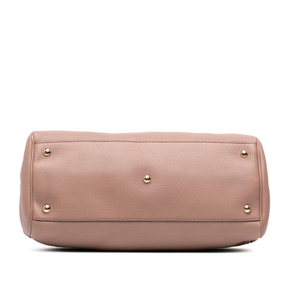 Gucci Medium Calfskin Bamboo Shopper Satchel Rovelle Bags