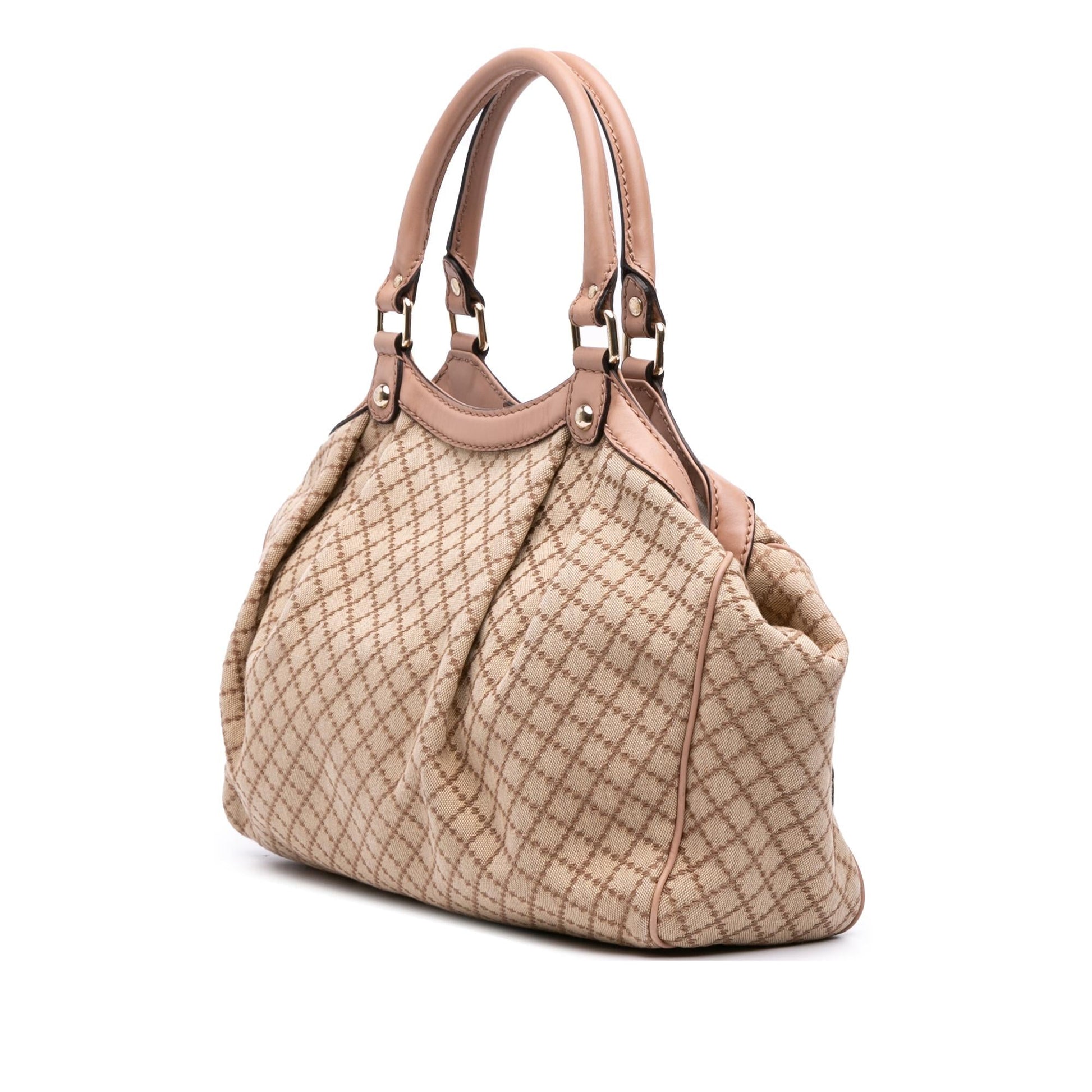 Gucci Medium Diamante Canvas Sukey Tote Rovelle Bags