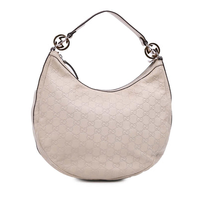 Gucci Medium Guccissima Twins Hobo Rovelle Bags