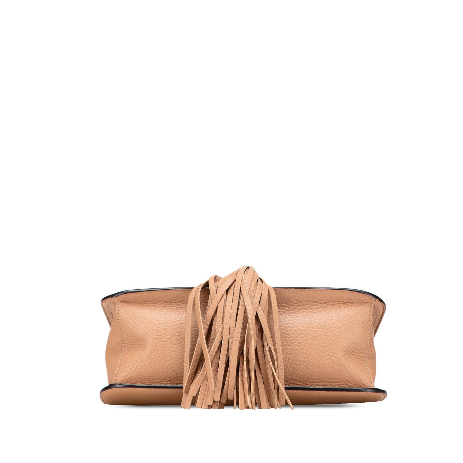 Gucci Medium Leather Bamboo Daily Crossbody Rovelle Bags