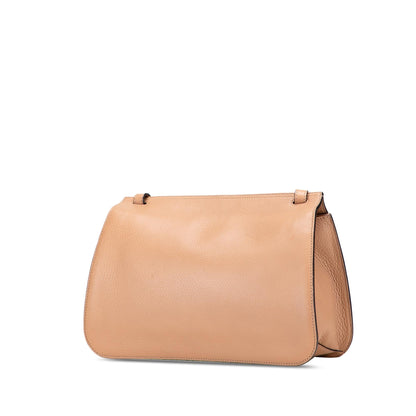 Gucci Medium Leather Bamboo Daily Crossbody Rovelle Bags