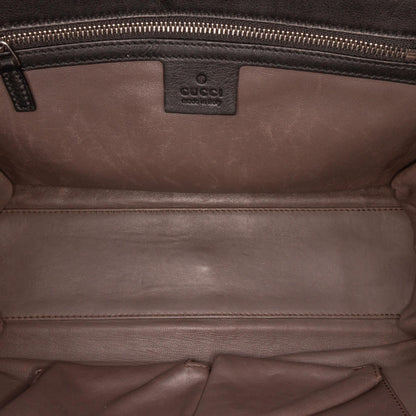 Gucci Medium Leather Dollar Interlocking G Crossbody Rovelle Bags