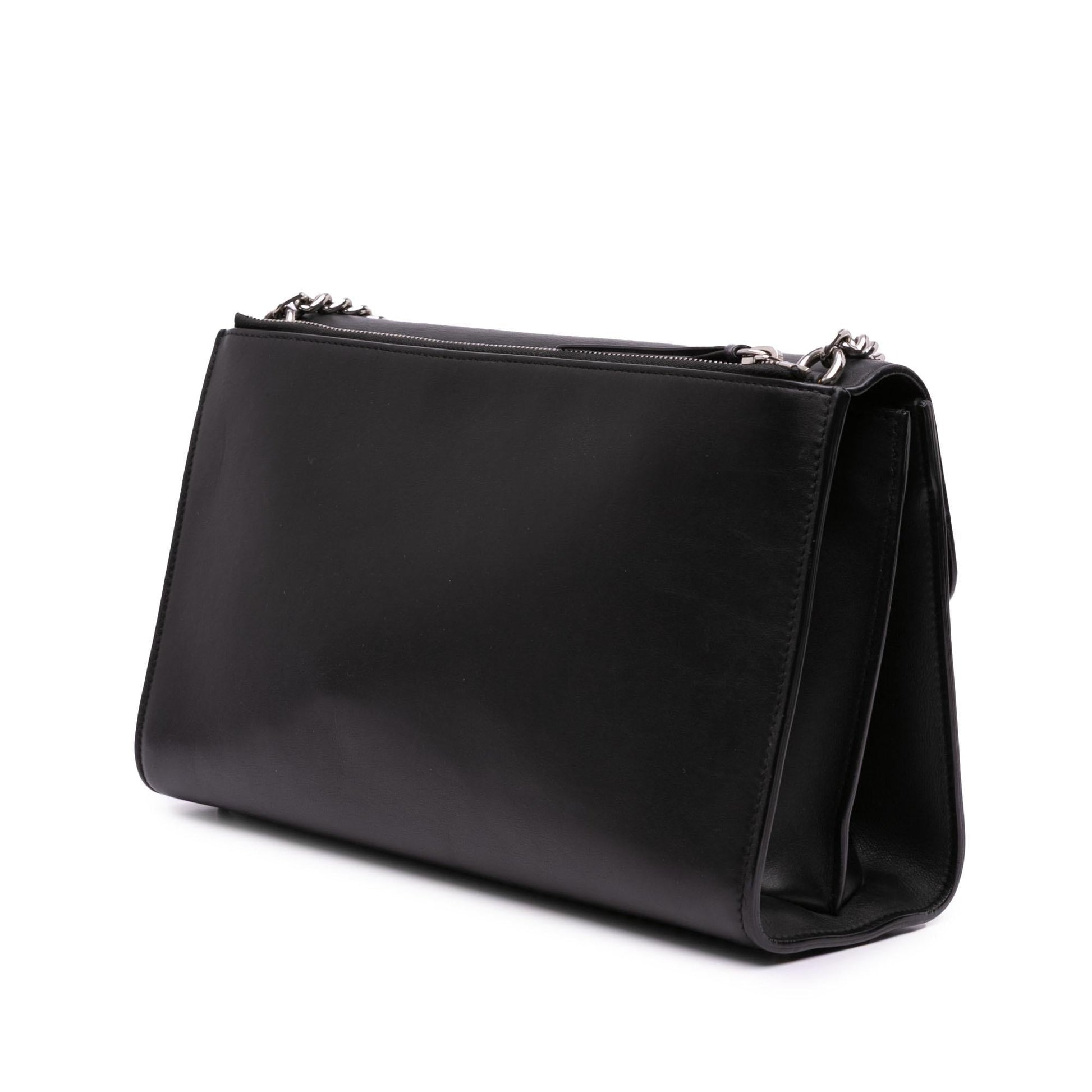 Gucci Medium Leather Dollar Interlocking G Crossbody Rovelle Bags