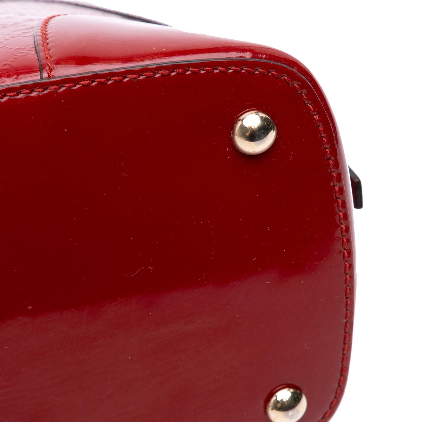 Gucci Medium Microguccissima Patent Nice Dome Satchel Rovelle Bags