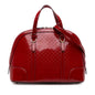 Gucci Medium Microguccissima Patent Nice Dome Satchel Rovelle Bags