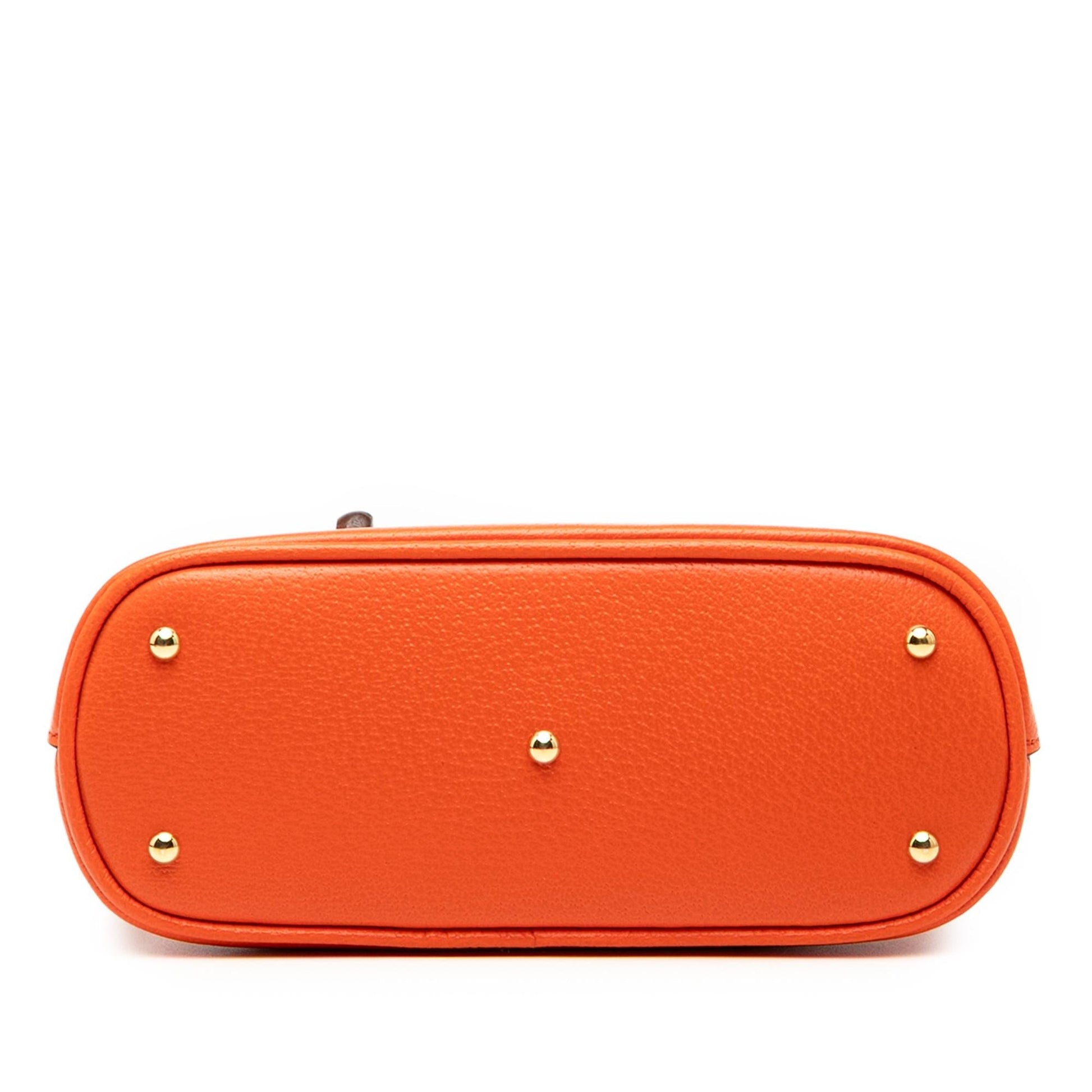Gucci Mini Dollar Calfskin Bamboo Diana Dome Satchel Rovelle Bags