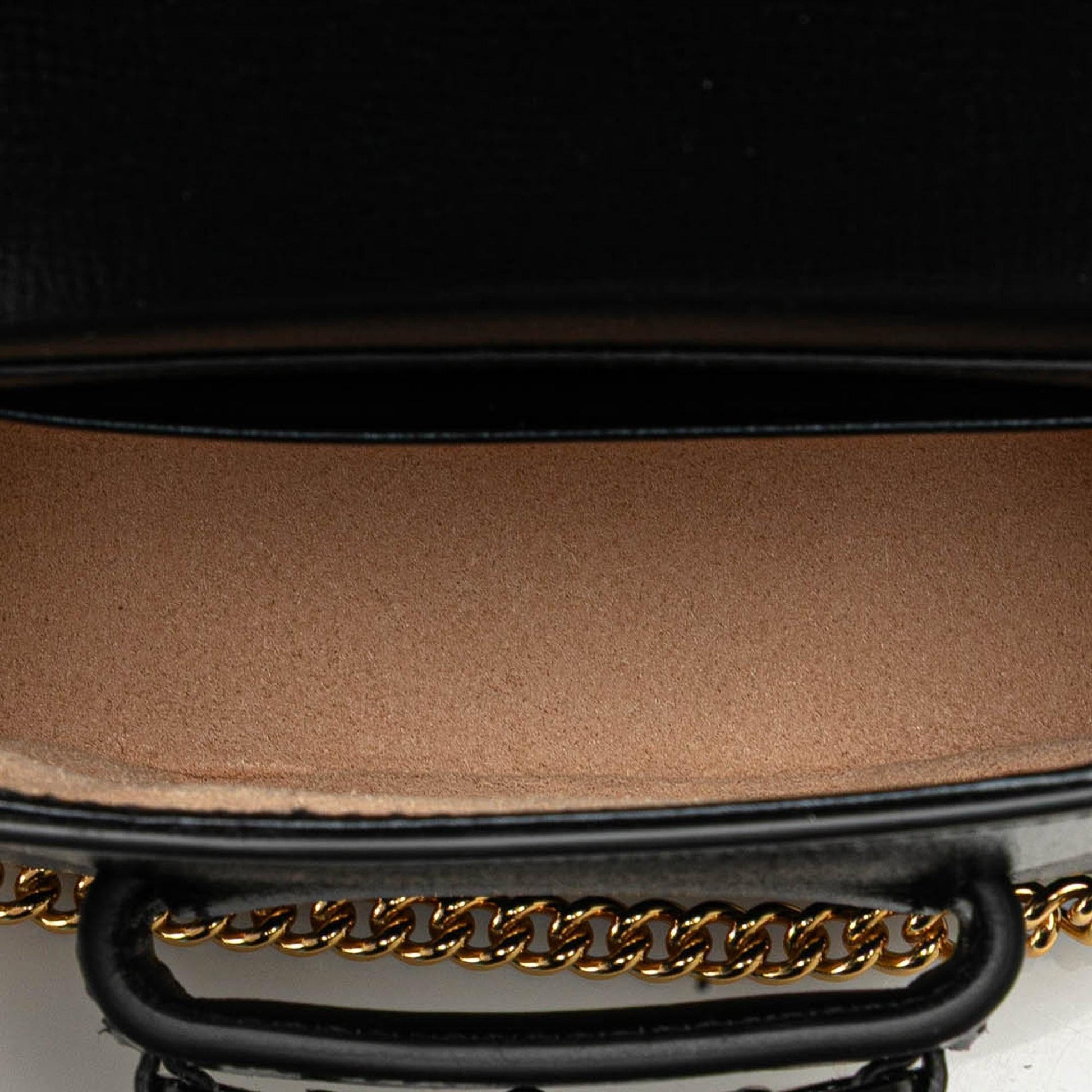 Gucci Mini Leather Horsebit 1955 Web Satchel Rovelle Bags