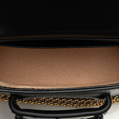 Gucci Mini Leather Horsebit 1955 Web Satchel Rovelle Bags
