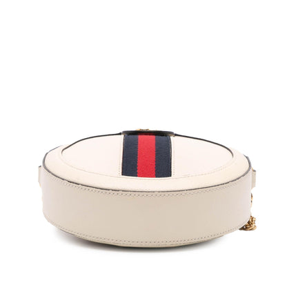 Gucci Mini Leather Ophidia Round Crossbody Rovelle Bags