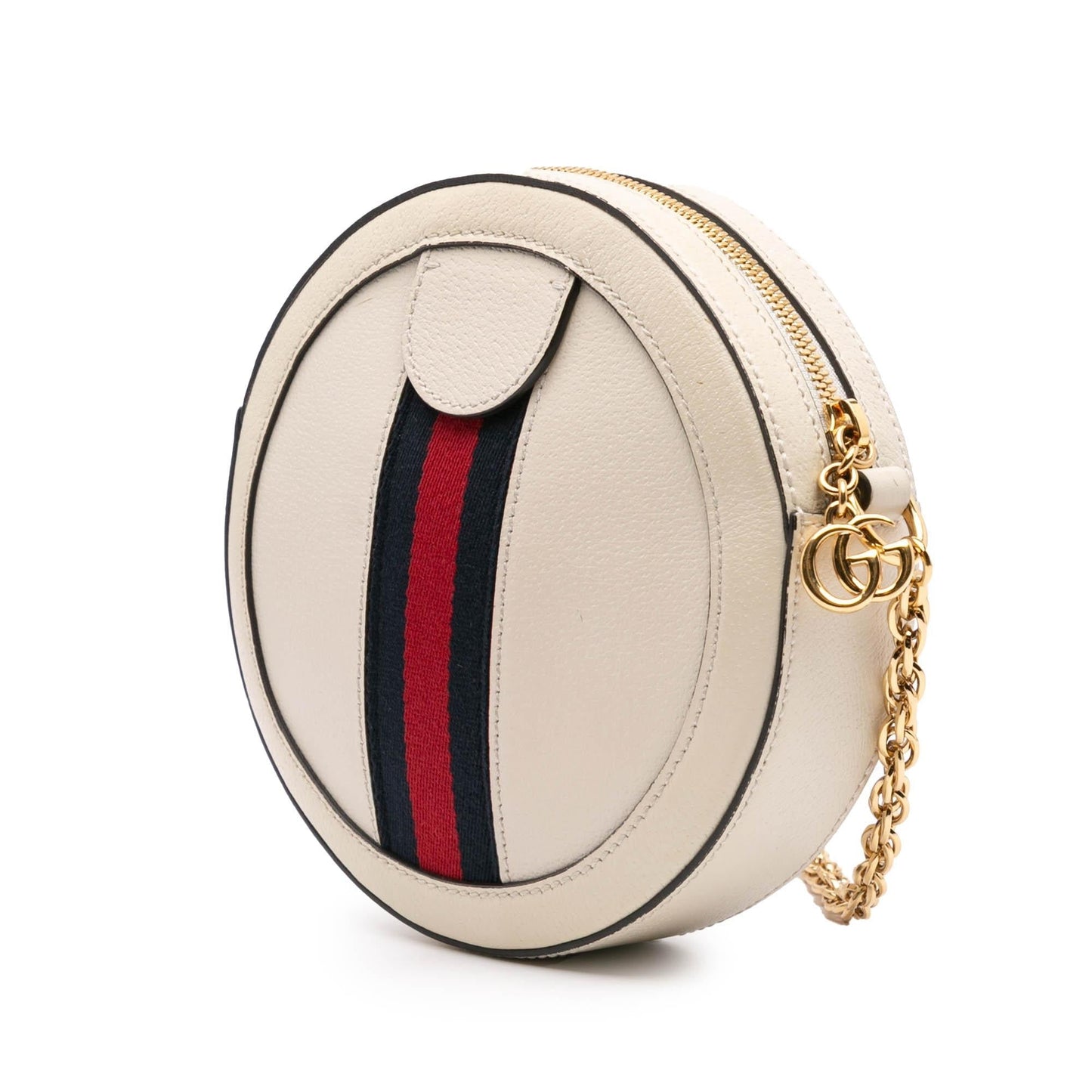 Gucci Mini Leather Ophidia Round Crossbody Rovelle Bags