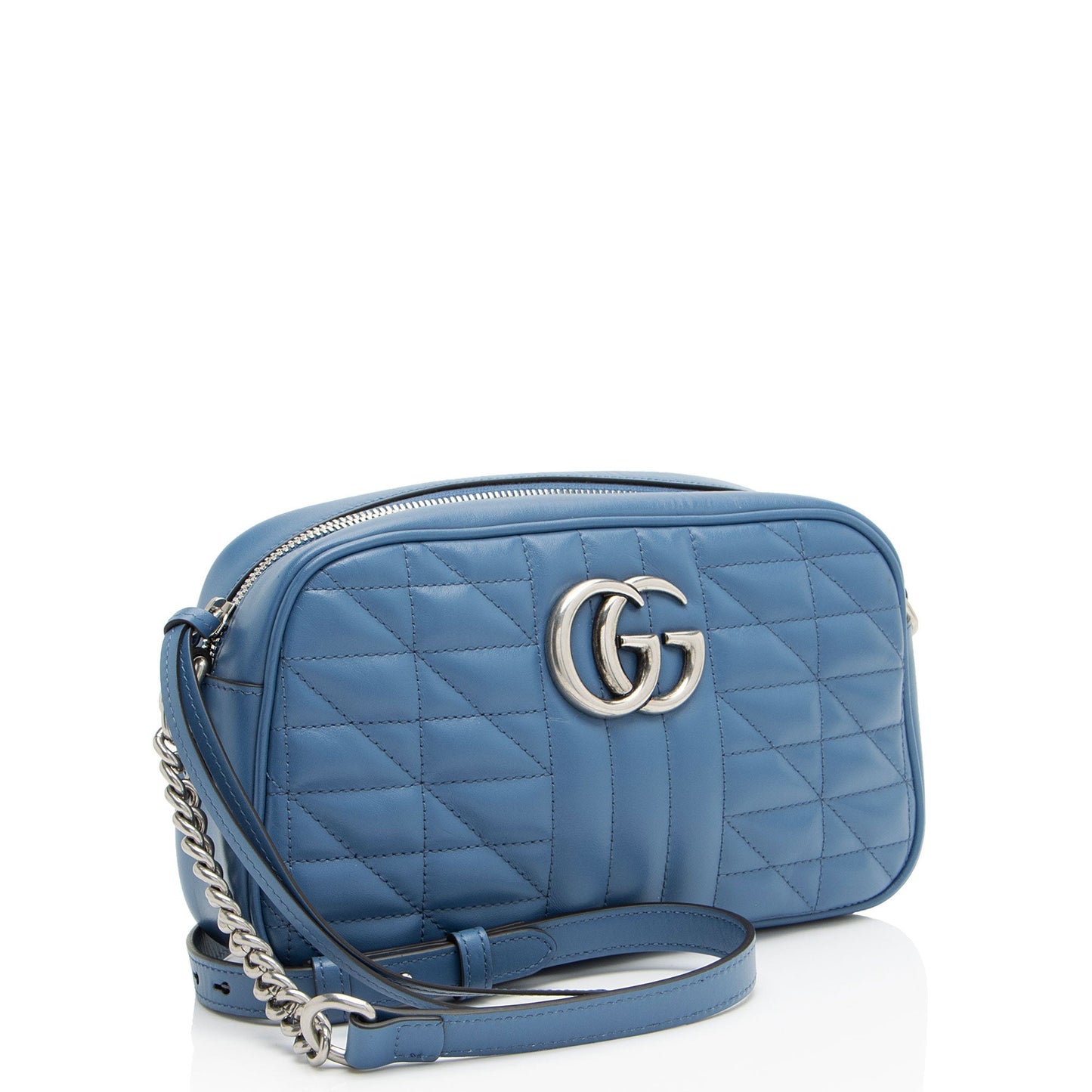 Gucci Mixed Matelasse Leather GG Marmont Aria Small Camera Bag Rovelle Bags