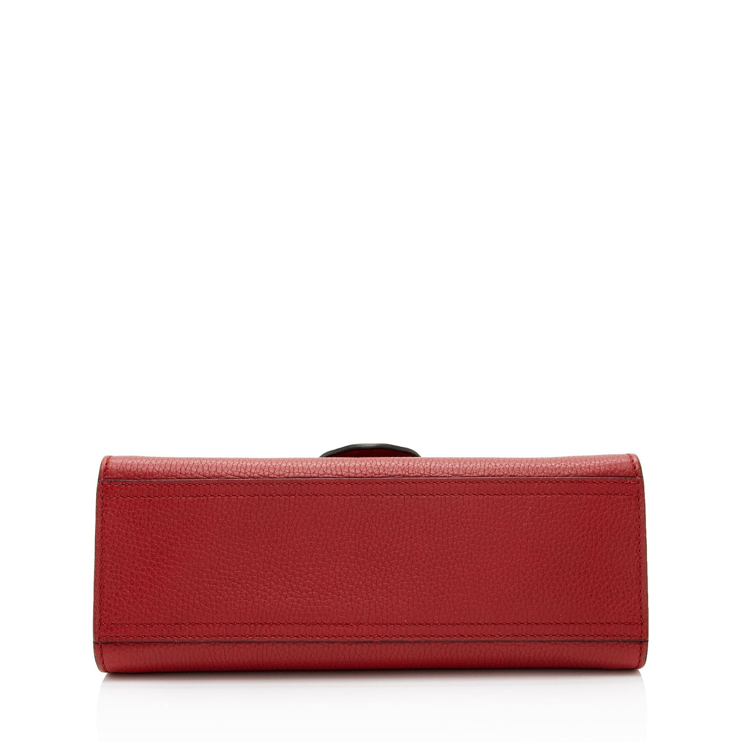Gucci Pebbled Leather GG Marmont Mini Top Handle (SHF-CZXc44) Rovelle Bags