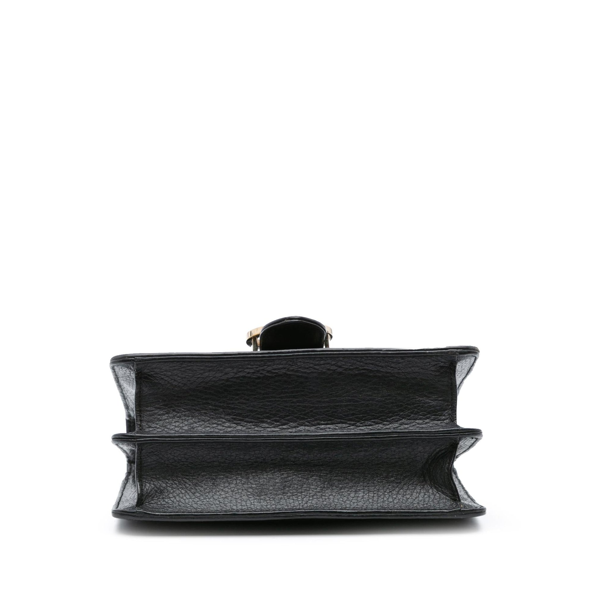 Gucci Small Dollar Calfskin Interlocking G Crossbody Rovelle Bags