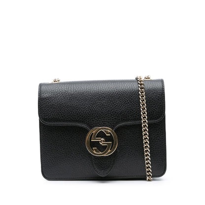 Gucci Small Dollar Calfskin Interlocking G Crossbody Rovelle Bags