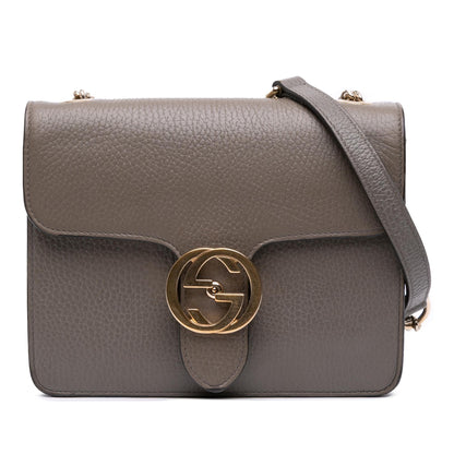 Gucci Small Dollar Calfskin Interlocking G Crossbody Rovelle Bags