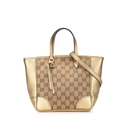 Gucci Small GG Canvas Bree Satchel Rovelle Bags