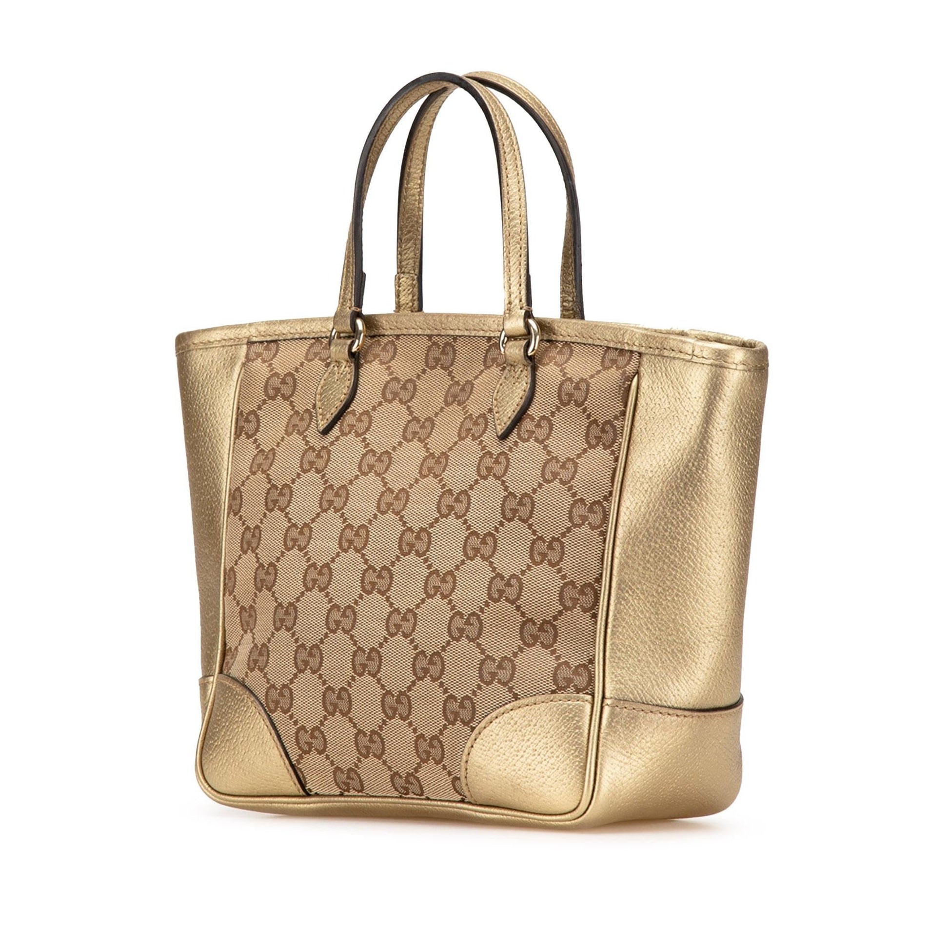 Gucci Small GG Canvas Bree Satchel Rovelle Bags