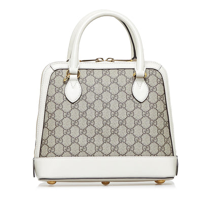 Gucci Small GG Supreme Horsebit 1955 Satchel Rovelle Bags