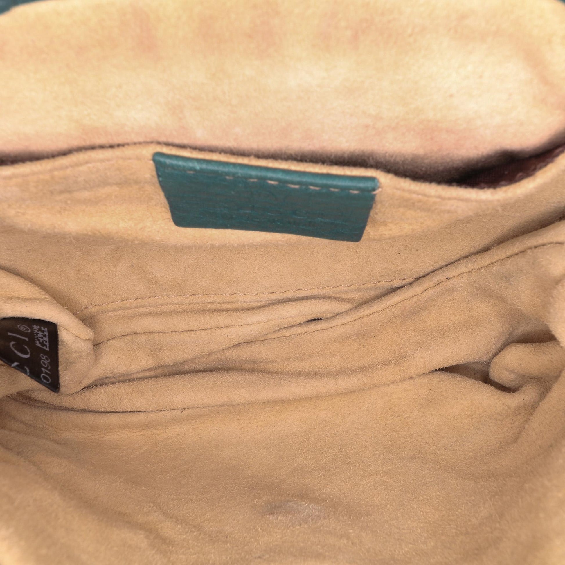 Gucci Small Leather 1973 Chain Crossbody Rovelle Bags