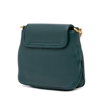 Gucci Small Leather 1973 Chain Crossbody Rovelle Bags