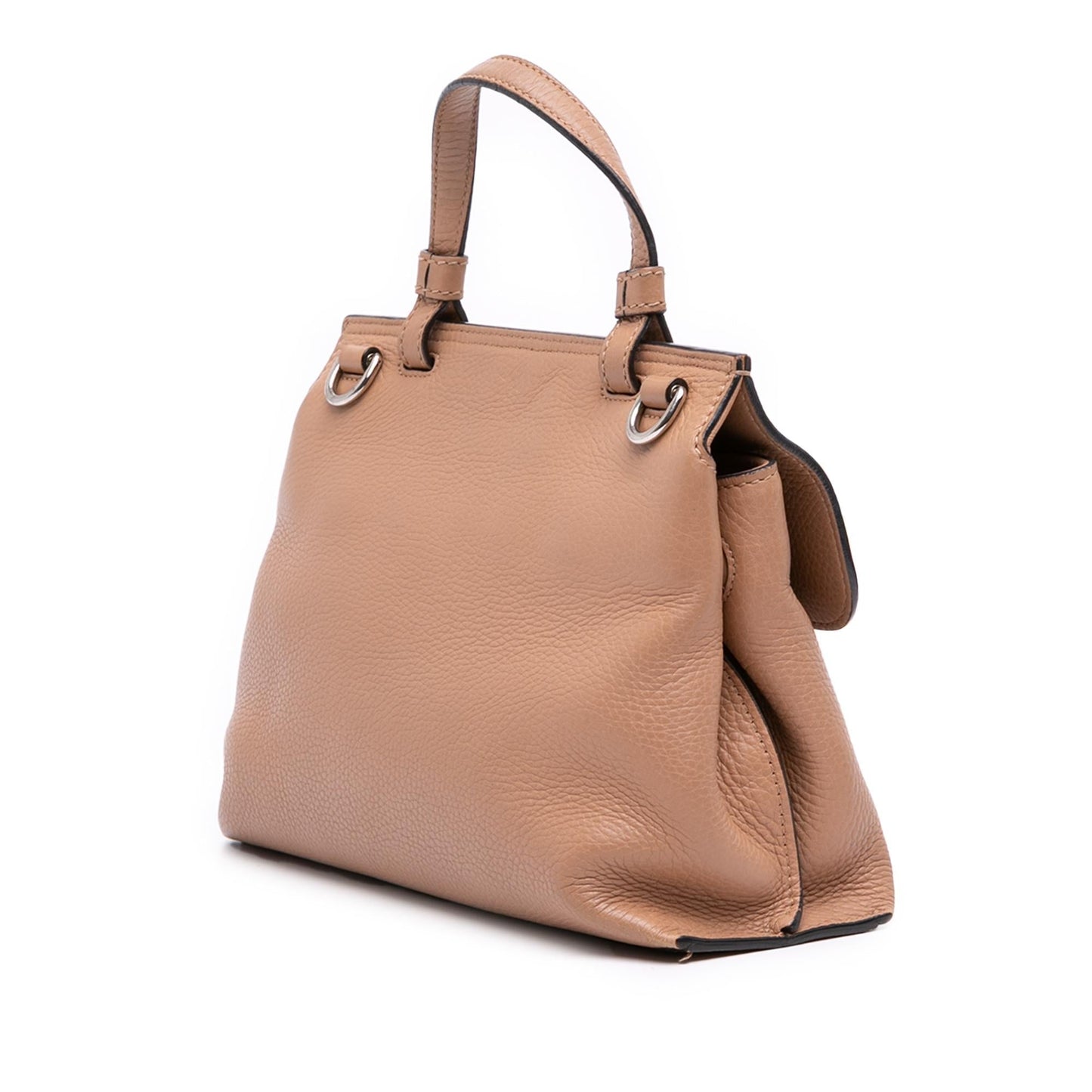 Gucci Small Leather Bamboo Daily Satchel Rovelle Bags