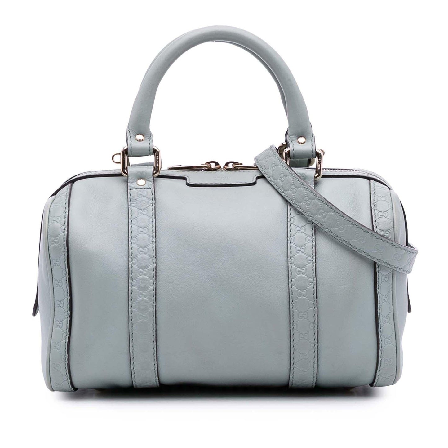 Gucci Small Microguccissima Trimmed Leather Joy Boston Bag Rovelle Bags