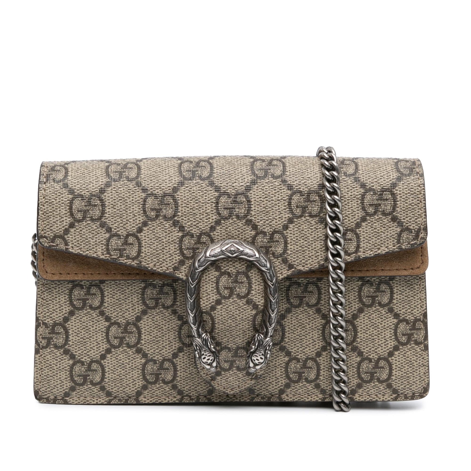 Gucci Super Mini GG Supreme Dionysus Crossbody (SHG-SOfaHT) Rovelle Bags