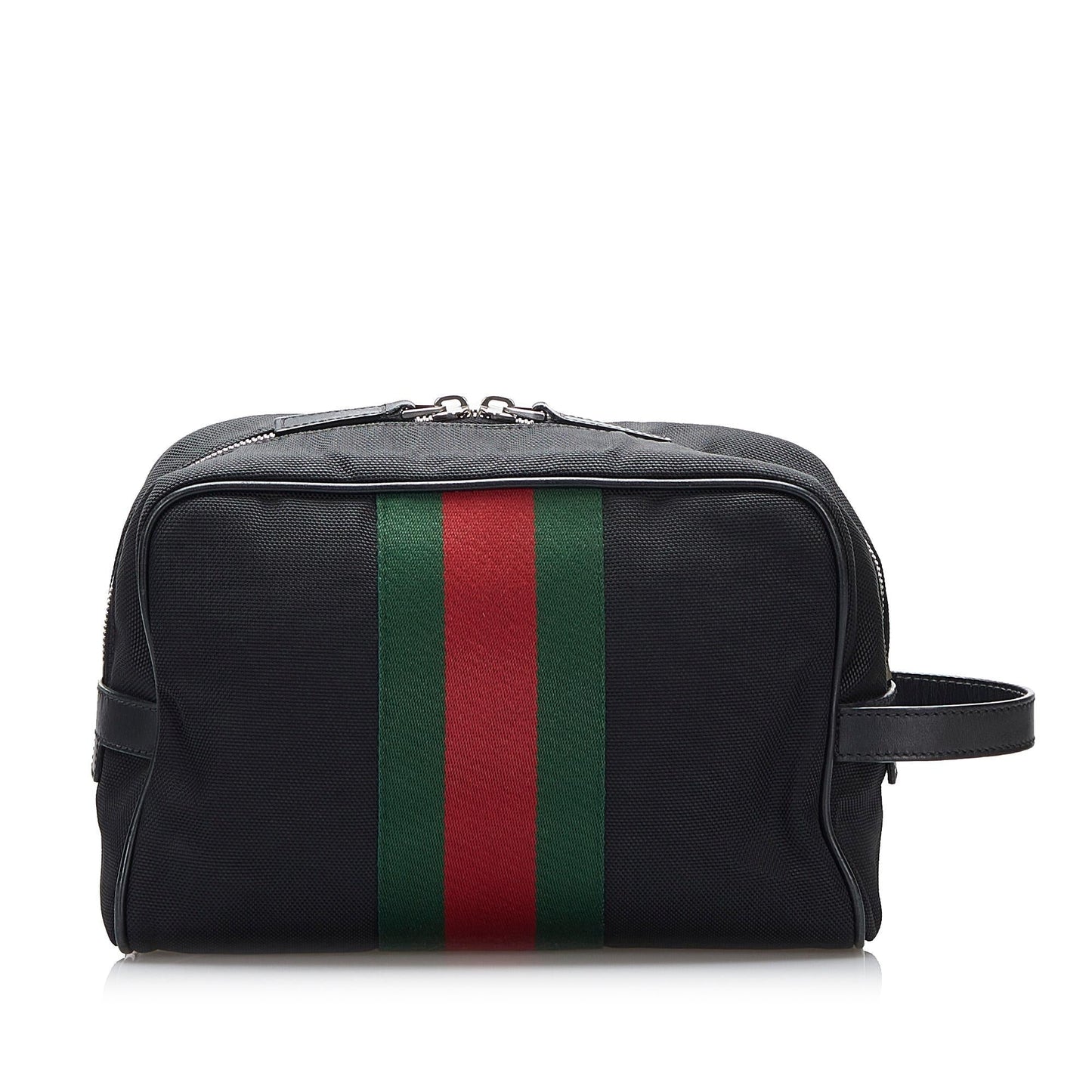 Gucci Techno Web Canvas Clutch Rovelle Bags