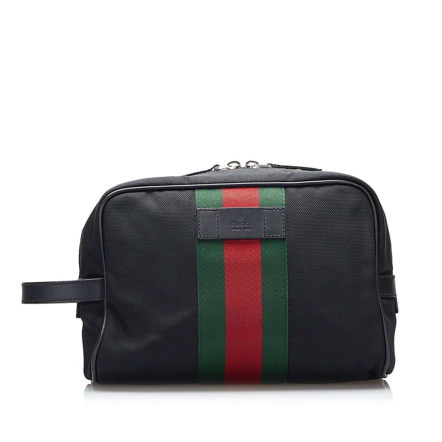 Gucci Techno Web Canvas Clutch Rovelle Bags