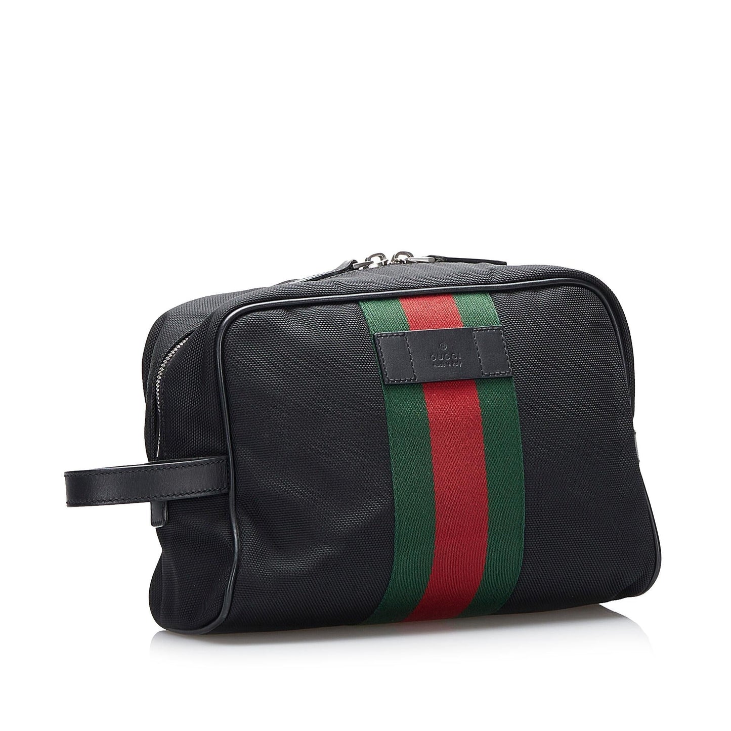 Gucci Techno Web Canvas Clutch Rovelle Bags