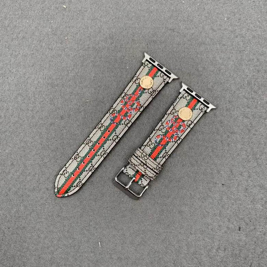 Gucci Snake Leather Design Apple Watch Band Shop