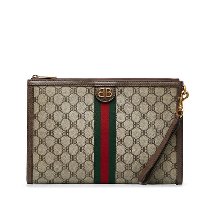 Gucci X Balenciaga BB Supreme Ophidia Web Clutch Rovelle Bags