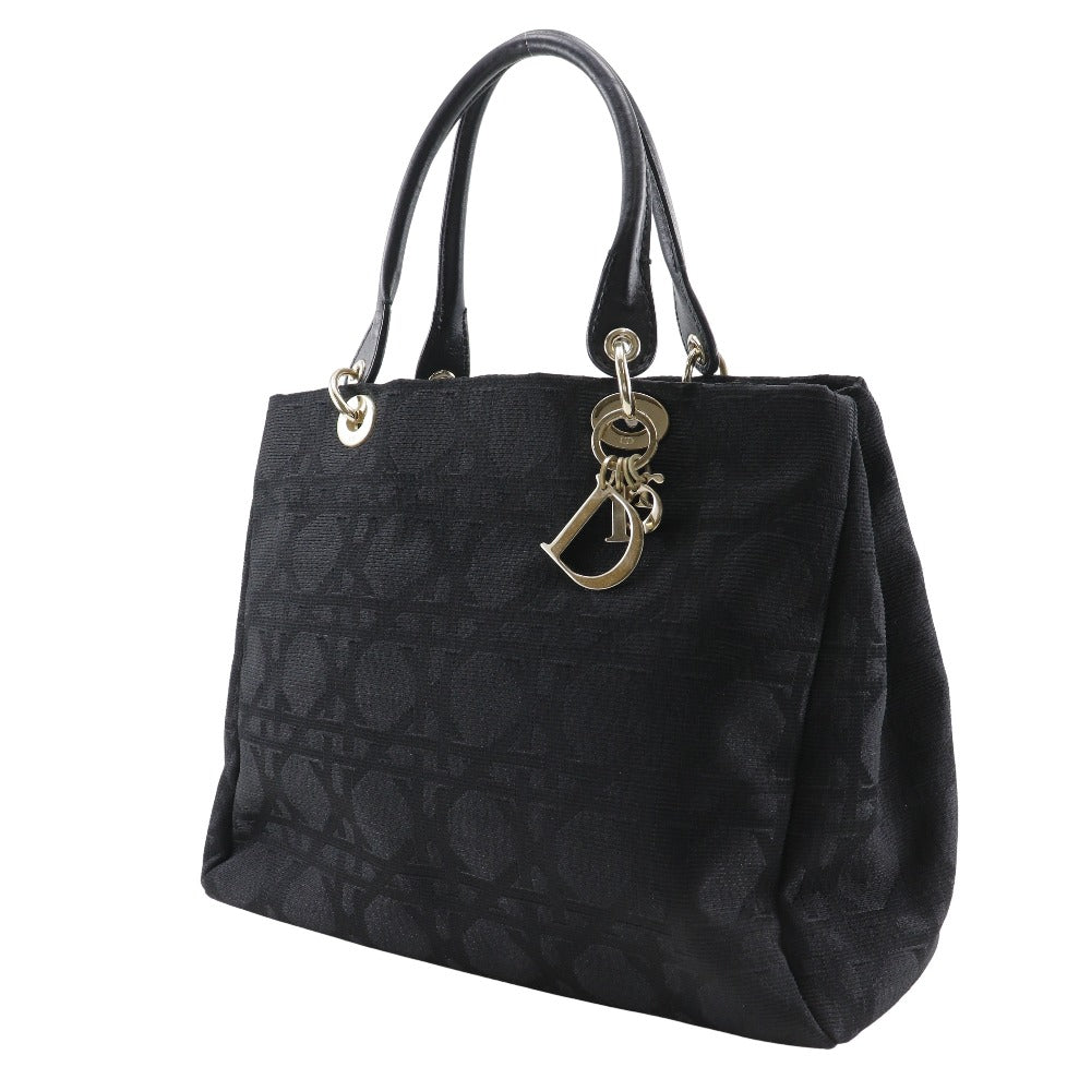 Christian Dior Tote Bag JCA449449 Nylon canvas black Canage Women Rovelle Bags