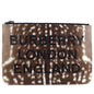 BURBERRY Clutch bag 8015103 Cowhide Brown business bag LONDON ENGLAND Women