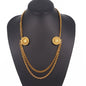 CELINE Brooch Plated Gold gold vintage Chain Women