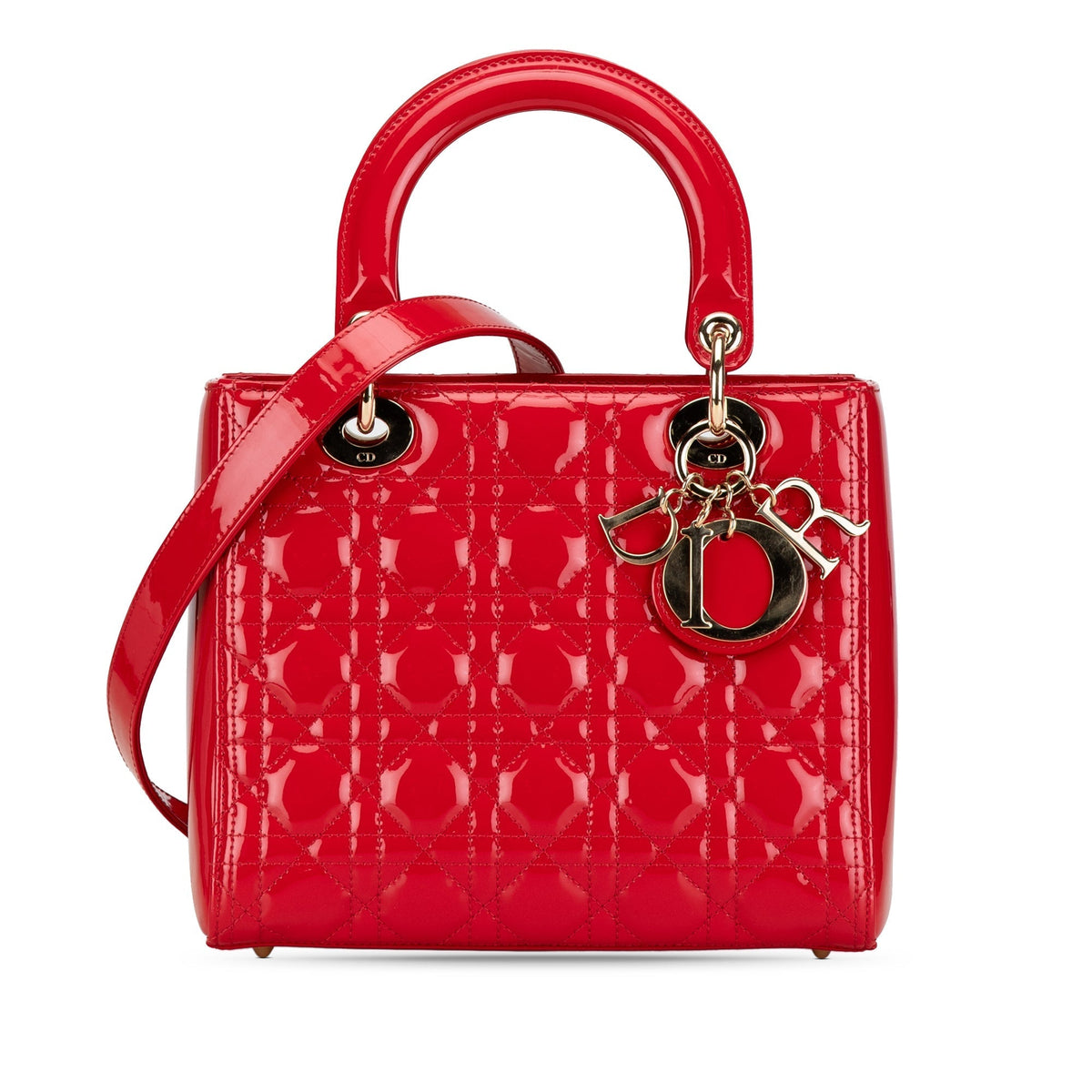 Dior Lady Dior Leather Handbag Rovelle Bags
