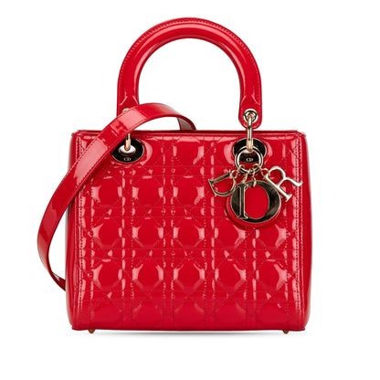 Dior Lady Dior Leather Handbag Rovelle Bags