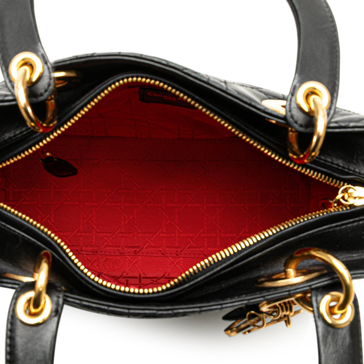 Dior Lady Dior Quilted Leather Handbag Rovelle Bags
