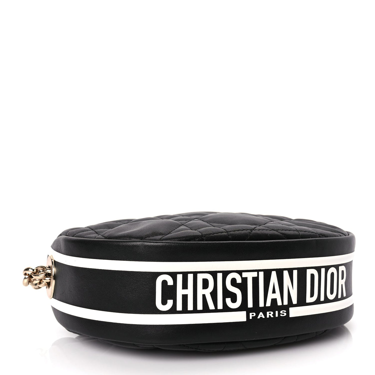 Christian Dior Lambskin Cannage Small Dior Vibe Hobo Bag Black Rovelle Bags