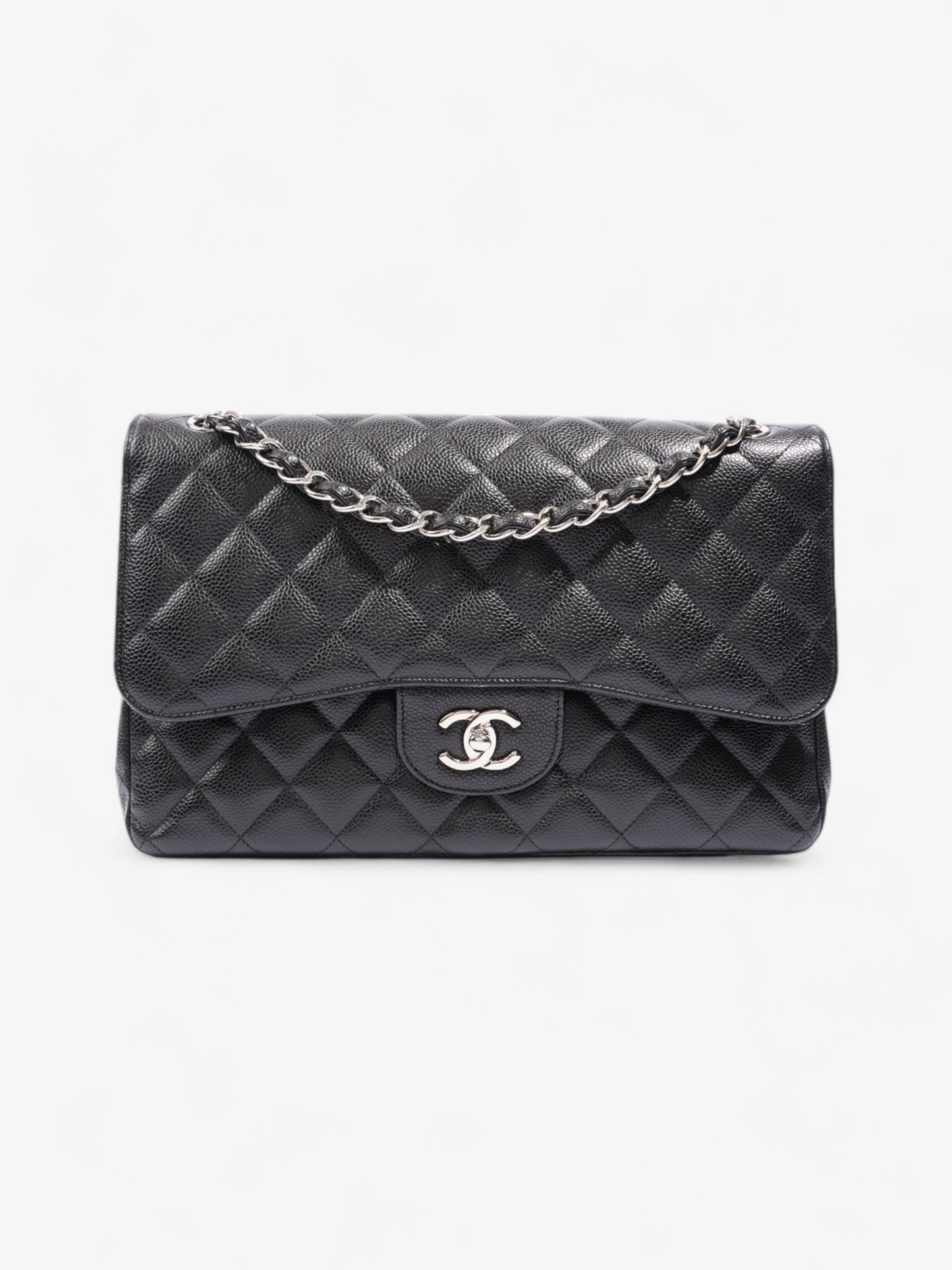Chanel Caviar Black Shoulder Bag Style 4 Rovelle Bags