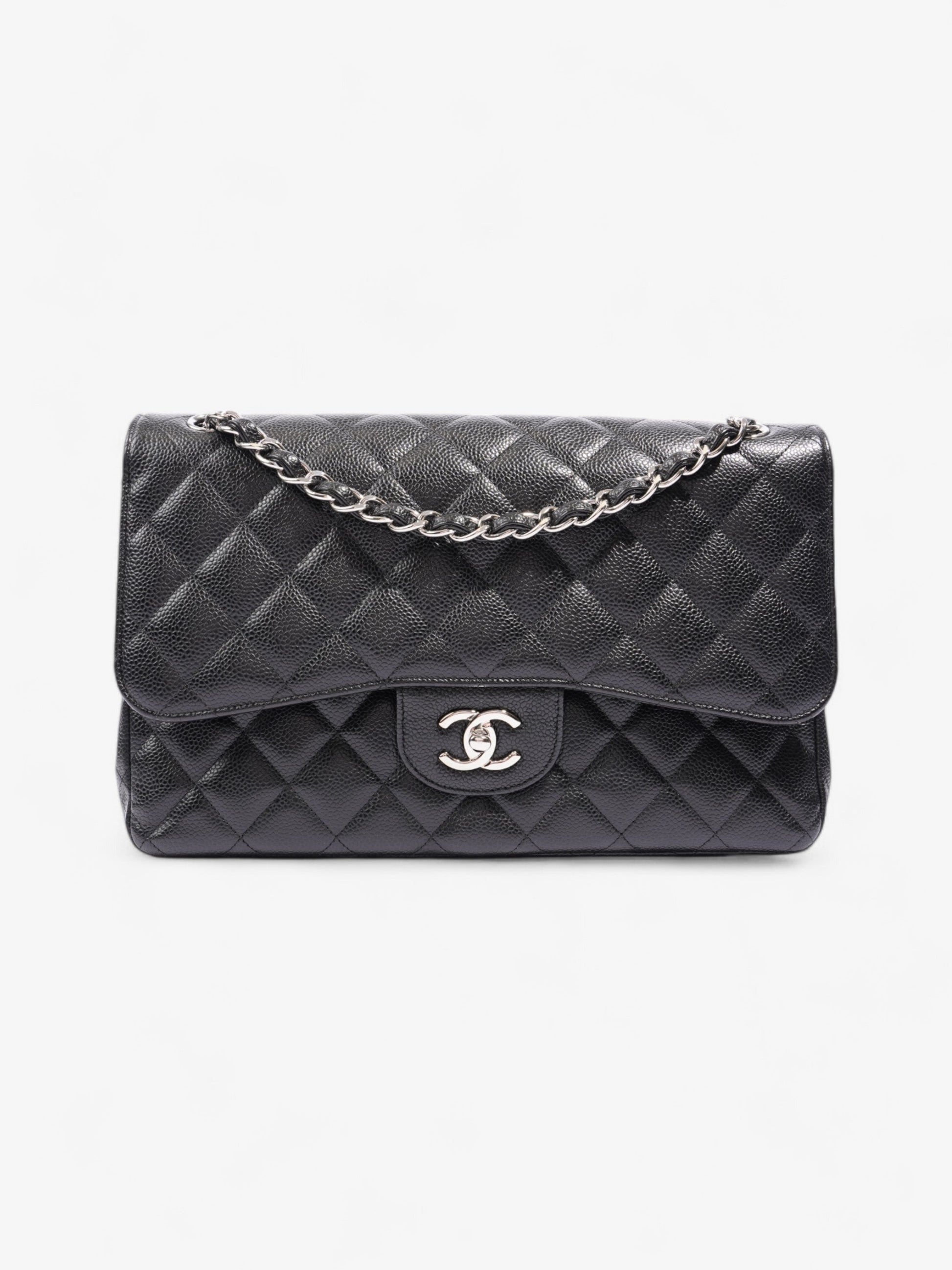 Chanel Caviar Black Shoulder Bag Style 4 Rovelle Bags