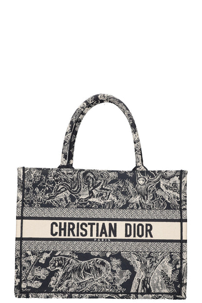 Christian Dior Book Tote Blue White Rovelle Bags