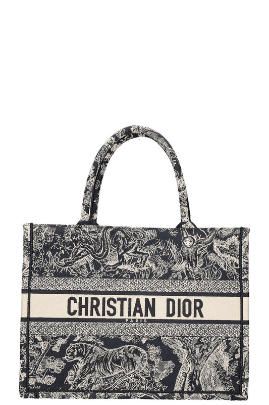Christian Dior Book Tote Blue White Rovelle Bags