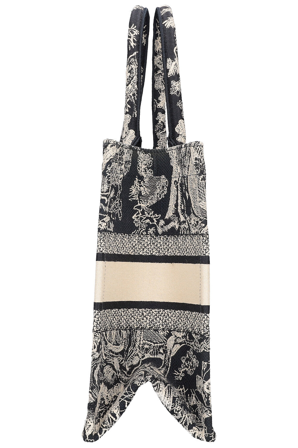 Christian Dior Book Tote Blue White Rovelle Bags