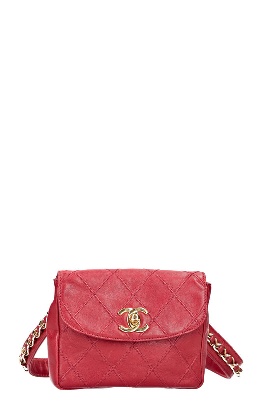 Chanel Red Luxury Handbag Rovelle Bags